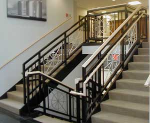 Needham project railing