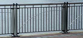 Marina rail arch