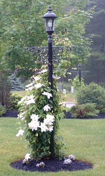 Decorative lamp post